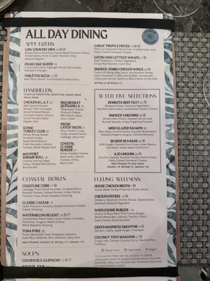 Menu photo 2 Coastal Kitchen & Bar Jacksonville, FL Menu photo 2 Coastal Kitchen & Bar Jacksonville, FL