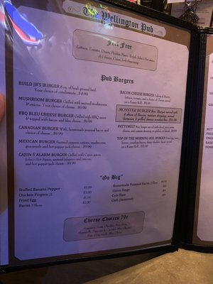 Menu photo 4 Wellington Pub Buffalo, NY