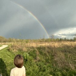 Beckley Creek Park - Double rainbow tonight!