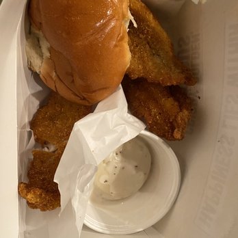 Golden Chick - 3 Piece Southern Fried Catfish - Fast Food Near Me - Edinburg, Texas