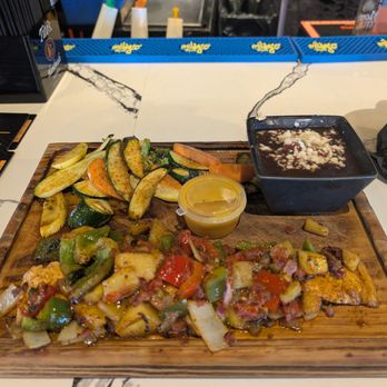El Tesoro Cocina Mexicana - Salmon tropical (blk beans instead of rice) - Mexican Near Me - Melbourne, Florida