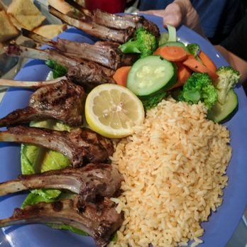 Rainbow Pizza - Lamb Greek style dinner, rice and vegetables - Greek Near Me - San Mateo, California Rainbow Pizza - Lamb Greek style dinner, rice and vegetables - Greek Near Me - San Mateo, California