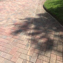 Scrapes on pavers