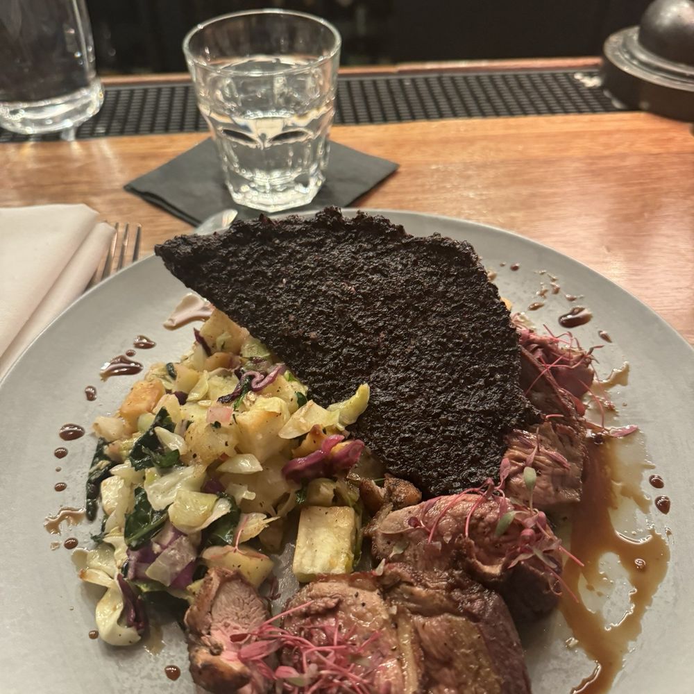 Due West Tavern - Seared duck - Cocktail Bars Near Me - Olema, California