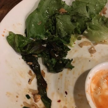 2C Thai Bistro & Spirits - Look what they put under noodles, LETTUCE! and bad LETTUCE! - Thai Near Me - Seattle, Washington