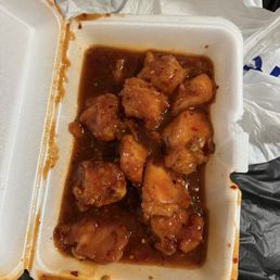 General Tao chicken cost 16$$$$ more than 1$ a piece!