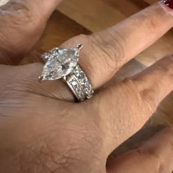 St Jude Jewelry - Purchased diamond setting and diamond wedding band
