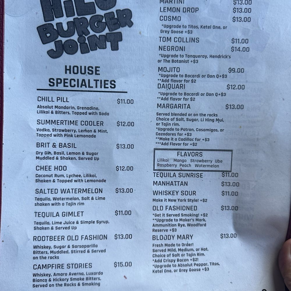 Hilo Burger Joint - Menu 5/2025 - Burgers Near Me - Hilo, Hawaii Hilo Burger Joint - Menu 5/2025 - Burgers Near Me - Hilo, Hawaii