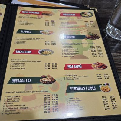 Menu photo 7 Los Tres Hermanos Clinton, NJ