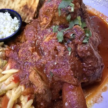 Stratos DELuX - LAMB SHANK KOKINISTO - Greek Near Me - Dallas, Texas