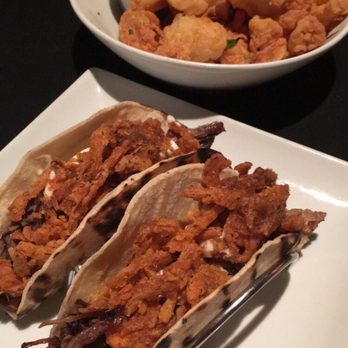 Jazz'd Tapas Bar - Calamari and brisket tacos... both amazing! - Tapas Bars Near Me - Savannah, Georgia