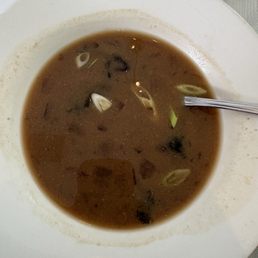 Mushroom miso soup Mushroom miso soup
