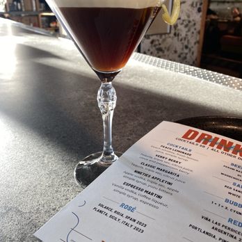 Immigrant Food Ballston - Happy Hour Espresso Martini ($8) - New American Near Me - Arlington, Virginia Immigrant Food Ballston - Happy Hour Espresso Martini ($8) - New American Near Me - Arlington, Virginia