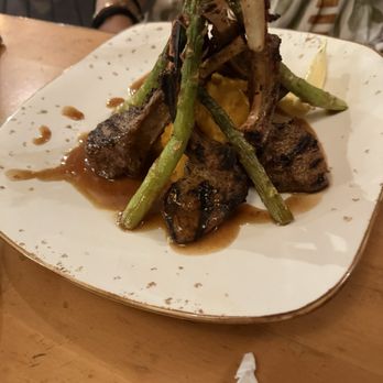 13 Restaurant - Lamb chops with sweet potato mash - New American Near Me - St Thomas, Virgin Islands