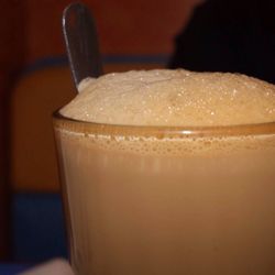 Cafe con leche bien espumadito