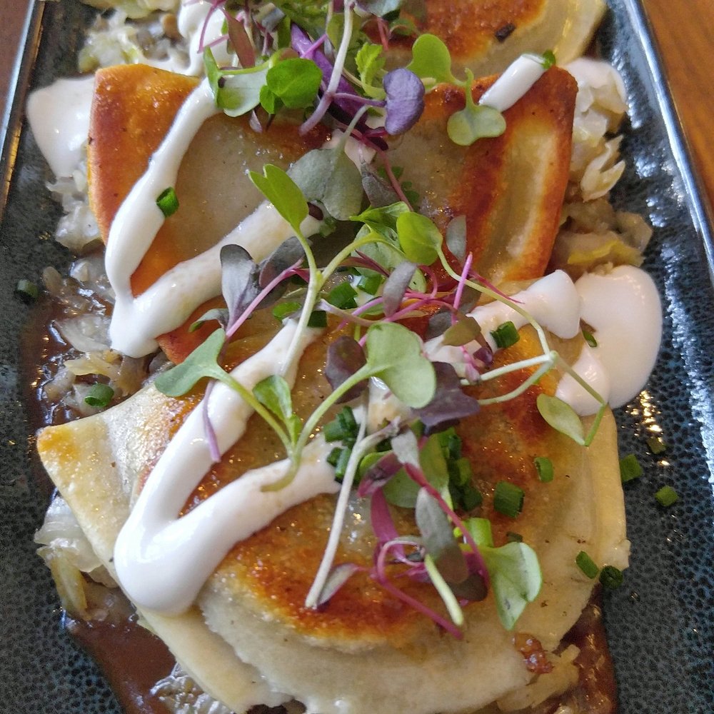 The Burnham Restaurant - Pierogies! So good. - New American Near Me - Cleveland, Ohio The Burnham Restaurant - Pierogies! So good. - New American Near Me - Cleveland, Ohio