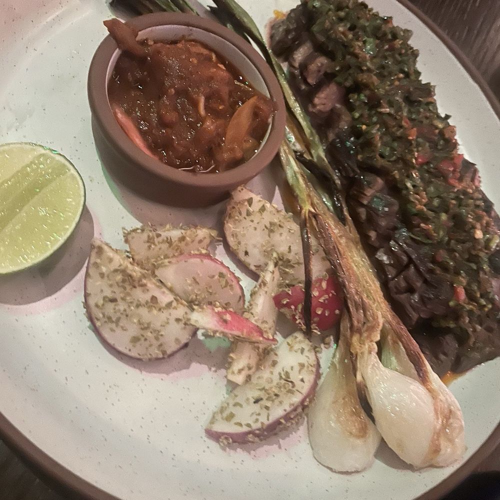 Cimera - Carne asada chimichurri- bavette cut, perfectly prepared - Latin American Near Me - Denver, Colorado Cimera - Carne asada chimichurri- bavette cut, perfectly prepared - Latin American Near Me - Denver, Colorado