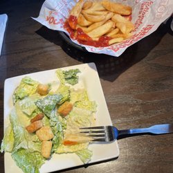Red Robin Gourmet Burgers and Brews - Mighty Caesar Salad yum