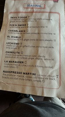 Menu photo 1 La Holly Austin, TX