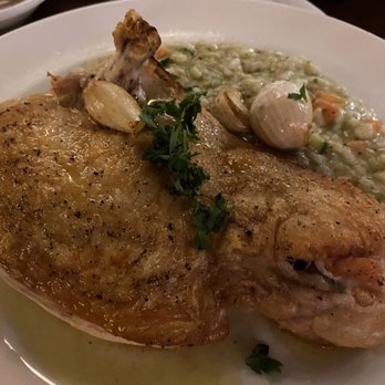 Becco - Chicken with polenta - Italian Near Me - New York, New York Becco - Chicken with polenta - Italian Near Me - New York, New York