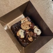 Photo of Wursthall - San Mateo, CA, United States. Brownie with pretzel pieces