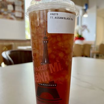 Paris Banh Mi - Glendale - Assam black tea - Bubble Tea Near Me - Glendale, Arizona Paris Banh Mi - Glendale - Assam black tea - Bubble Tea Near Me - Glendale, Arizona