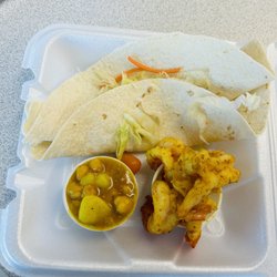 Joy’s International Grill & Cafe - Shrimp wrap