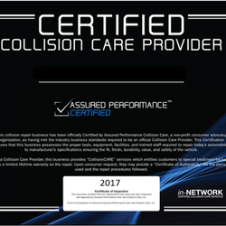 Elmer's Auto Body - APN Certified Collision Care Provider