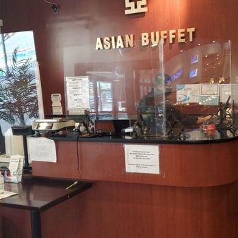 Asian Buffet - asian buffet counter with asian buffet sign - Buffets Near Me - Meriden, Connecticut