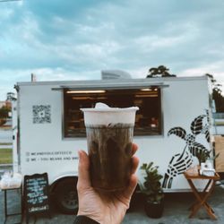 Me You Beans and Brew - Cold Brew with Cinnamon Vanilla cold foam.