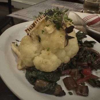 The Tav'ery - Cauliflower & Swiss Chard Appetizer with Melted Brie! - Sports Bars Near Me - Bronxville, New York The Tav'ery - Cauliflower & Swiss Chard Appetizer with Melted Brie! - Sports Bars Near Me - Bronxville, New York