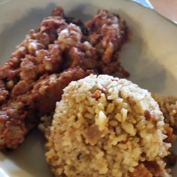 Wright Bros Cafe & Grille - Side order of corned beef and fried rice - Cafes Near Me - Honolulu, Hawaii