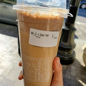 Happy Lemon - Milk Tea Oreo Tiramisu Cheese - Juice Bars & Smoothies Near Me - Burlingame, California