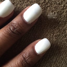 My nails look like a kid painted them they were uneven and the paint was not even