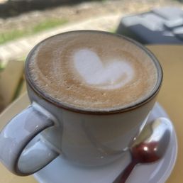 Oat milk latte