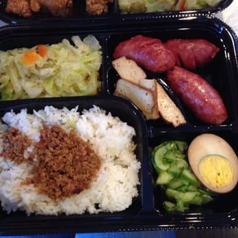 Tea Era - Taiwanese Sausage Bento - Coffee & Tea Near Me - Cupertino, California Tea Era - Taiwanese Sausage Bento - Coffee & Tea Near Me - Cupertino, California
