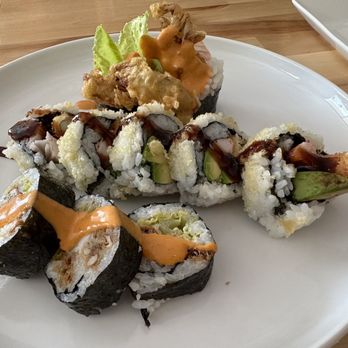 Yellowtail Sushi & Ramen - Spider roll & Julie roll - Sushi Bars Near Me - Pearland, Texas Yellowtail Sushi & Ramen - Spider roll & Julie roll - Sushi Bars Near Me - Pearland, Texas