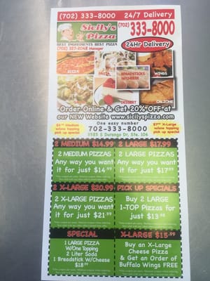Menu photo 6 Sicily's Pizza Las Vegas, NV Menu photo 6 Sicily's Pizza Las Vegas, NV