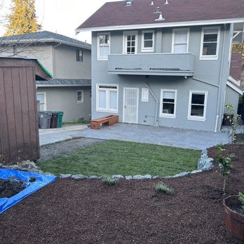 Intuitive Landscape & Construction - raised tier for planting and future vegetable boxes - Landscaping Near Me