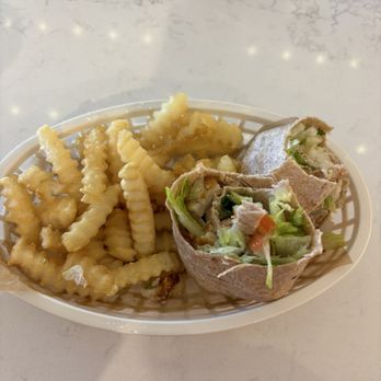 Soda Fountain Express - CHICKEN WRAP COMBO - Ice Cream & Frozen Yogurt Near Me - St. Louis, Missouri Soda Fountain Express - CHICKEN WRAP COMBO - Ice Cream & Frozen Yogurt Near Me - St. Louis, Missouri