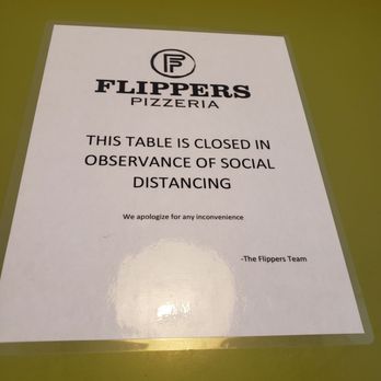Flippers Pizza - Social diatancing - Pizza Near Me - Lake Mary, Florida Flippers Pizza - Social diatancing - Pizza Near Me - Lake Mary, Florida