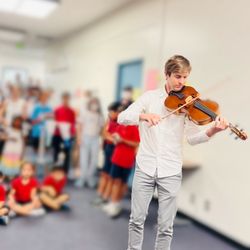 Irvine International Academy - Our new music teacher :-)))