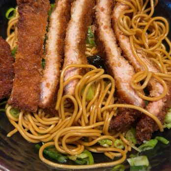 Dumpling Bar - Crispy Pork Chop /Scallion oil Noodle Plate - Chinese Near Me - Encinitas, California
