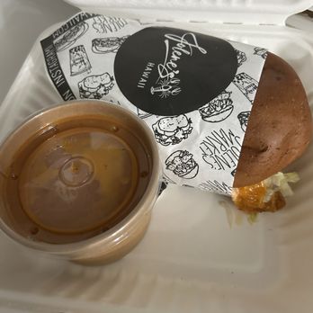 Jolene's - Ewa Beach - Burger with side order Tomato Bisque - Burgers Near Me - Ewa Beach, Hawaii Jolene's - Ewa Beach - Burger with side order Tomato Bisque - Burgers Near Me - Ewa Beach, Hawaii