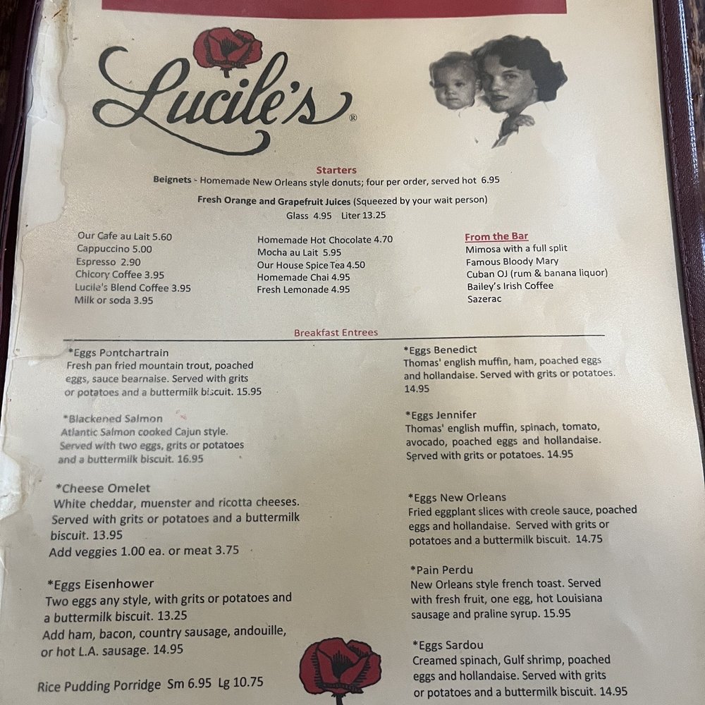 Lucile's Creole Cafe - Menu - Cajun/Creole Near Me - Denver, Colorado