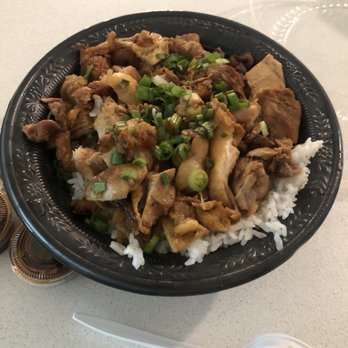 Mos No 2 - Chicken bowl with onions. - Barbeque Near Me - Anaheim, California