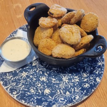 Tupelo Honey - Fried pickles - New American Near Me - Lenexa, Kansas