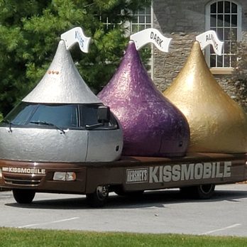 Hershey's Chocolate World - The Kissmobile!  Ha! - Kids Activities Near Me - Hershey, Pennsylvania
