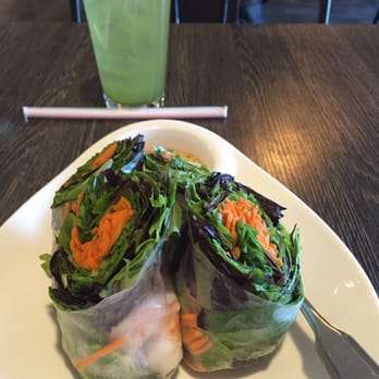 Thai Kitchen - Summer rolls with shrimp - Thai Near Me - Mesa, Arizona Thai Kitchen - Summer rolls with shrimp - Thai Near Me - Mesa, Arizona