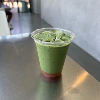 mu.sō coffee - Guava matcha latte - Breakfast & Brunch Near Me - Los Angeles, California mu.sō coffee - Guava matcha latte - Breakfast & Brunch Near Me - Los Angeles, California
